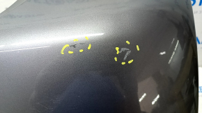Bare rear bumper Lexus CT200h 11-13 prerest, graphite, made, dented, scratches, pressed