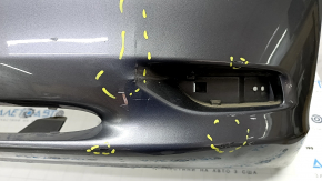 Bare rear bumper Lexus CT200h 11-13 prerest, graphite, made, dented, scratches, pressed
