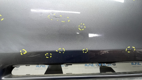 Bare rear bumper Lexus CT200h 11-13 prerest, graphite, made, dented, scratches, pressed