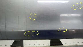 Bare rear bumper Lexus CT200h 11-13 prerest, graphite, made, dented, scratches, pressed