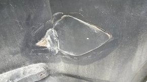 Bare rear bumper Lexus CT200h 11-13 prerest, graphite, made, dented, scratches, pressed