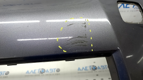 Bare front bumper Lexus CT200h 11-13 prerest, graphite, cracks, worn, scratches, broken fasteners