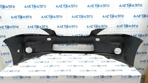 Bare front bumper Lexus CT200h 11-13 prerest, graphite, cracks, worn, scratches, broken fasteners