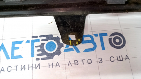 Bare front bumper Lexus CT200h 11-13 prerest, graphite, cracks, worn, scratches, broken fasteners