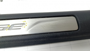 Door sill trim front left Ford Edge 15- black with backlight, scratches, corrosion