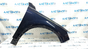 Front right wing Audi Q7 16- aluminum, blue LC5M, butt