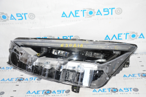 Headlight front left complete Ford Mustang Mach-E 21-23 Projector LED, minor scratches, breakage of the guide