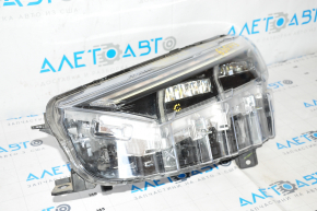 Headlight front left complete Ford Mustang Mach-E 21-23 Projector LED, minor scratches, breakage of the guide
