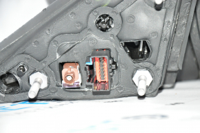 Side mirror right Ford Mustang Mach-E 21-23 16pins, black, turn signal, heating, backlight, auto folding, camera, BSM