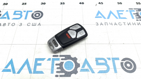 Key smart Audi Q7 16-19 4 buttons, worn
