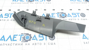 Front panel trim center left Audi Q7 16- gray