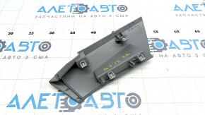 Front panel trim center right Audi Q7 16- gray