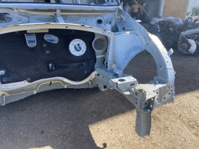 Front left quarter Chevrolet Bolt EUV 22-23 blue WA621G on the body