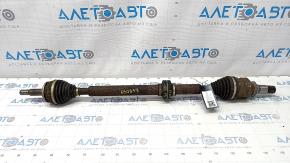 Drive axle shaft front right Lexus CT200h 11-17 rusty, thread stripped