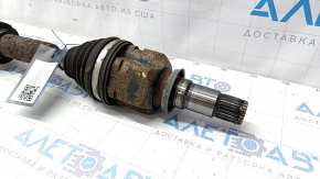 Drive axle shaft front right Lexus CT200h 11-17 rusty, thread stripped