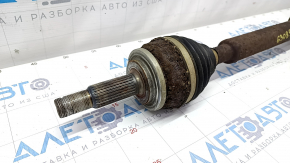 Drive axle shaft front right Lexus CT200h 11-17 rusty, thread stripped