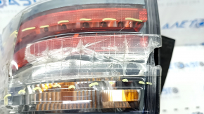 Light outer wing right Lexus CT200h 11-13 prerest, broken glass