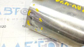 Muffler tip right Toyota Rav4 19- chrome, dented