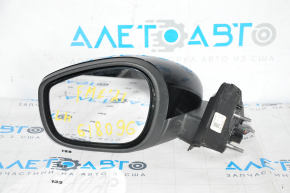 Side mirror left Ford Mustang Mach-E 21-23 16 pins, black, turn signal, heated, backlight, auto folding, camera, BSM