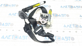Driver's seat belt Fiat 500L 14- black, with tensioner