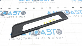Door sill trim rear left outer Audi Q7 16- black with chrome, bumpers