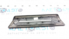 Door sill trim rear left outer Audi Q7 16- black with chrome, bumpers