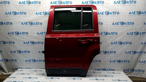 Door assembly rear left Jeep Patriot 11-17 red PRP, dents