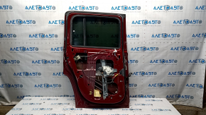 Door assembly rear left Jeep Patriot 11-17 red PRP, dents