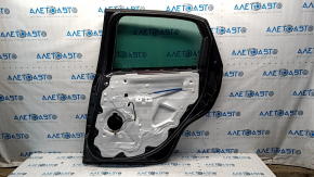 Door assembly rear right Fiat 500L 14- graphite PDW, bumps, dent