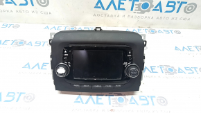 Tape recorder, radio Fiat 500L 14 - button peeled off