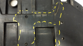 Volvo XC90 16-22 front bumper guard is worn