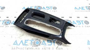 Chevrolet Bolt EUV 22-23 center console trim for wireless charging, glossy black, scratch