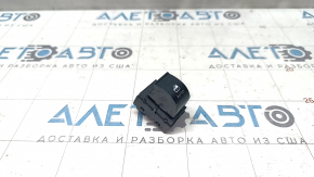 Front right window lift control Fiat 500L 14- black, auto