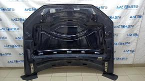 Bare hood Audi Q7 16- blue LC5M, aluminum, bumpers