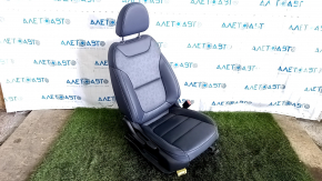 Chevrolet Bolt EUV 22-23 passenger seat with airbag, mechanical, heated, ventilated, leather dark blue