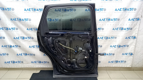 Door assembly rear left Audi Q7 16- aluminum, blue LC5M, butts