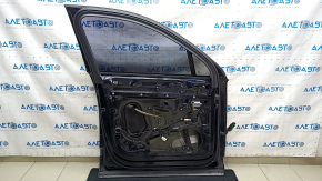Door assembly front left Audi Q7 16-19 aluminum, blue LC5M, butt