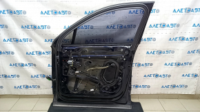 Door assembly front right Audi Q7 16-19 aluminum, blue LC5M, butt