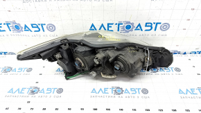 Headlight front left bare Lexus CT200h 11-17 broken fasteners, sand, needs polishing