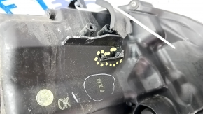 Headlight front left bare Lexus CT200h 11-17 broken fasteners, sand, needs polishing
