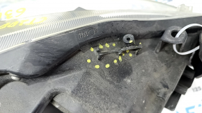 Headlight front left bare Lexus CT200h 11-17 broken fasteners, sand, needs polishing