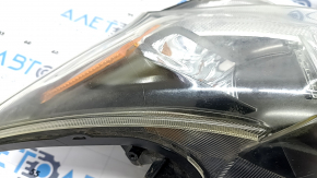 Headlight front left bare Lexus CT200h 11-17 broken fasteners, sand, needs polishing