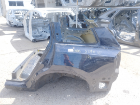 Quarter wing rear left Volvo XC90 16-22 blue, on body, bumps