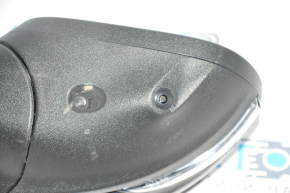 Side mirror right Ford Mustang Mach-E 21-23 16pins, black, turn signal, heating, backlight, auto folding, camera, BSM