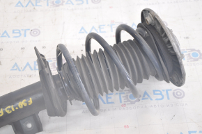 Shock absorber strut assembly front right BMW 3 F30 12-16 AWD, torn boot