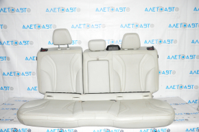 Rear row of seats 2nd row Ford Mustang Mach-E 21-23 without airbag, grey leather, dry-cleanable