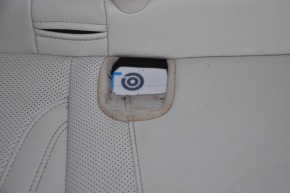 Rear row of seats 2nd row Ford Mustang Mach-E 21-23 without airbag, grey leather, dry-cleanable