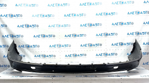 Bare rear bumper lower part Audi Q7 16-19 for 4 parking sensors, blue
