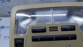 Front light Toyota Highlander 14-19 beige, under sunroof, scratches