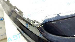 Rear bumper bare upper part Audi Q7 16- blue, broken mount, dented